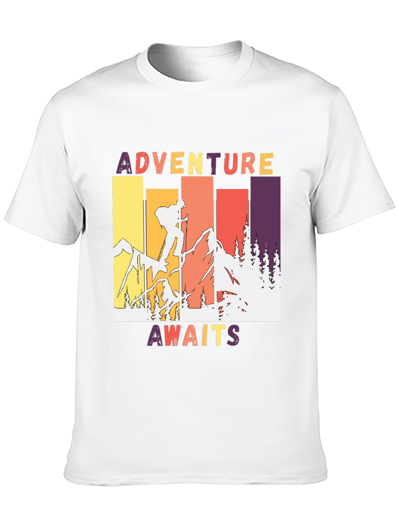 Adventure Awaits Graphic Tee - Outdoor Theme