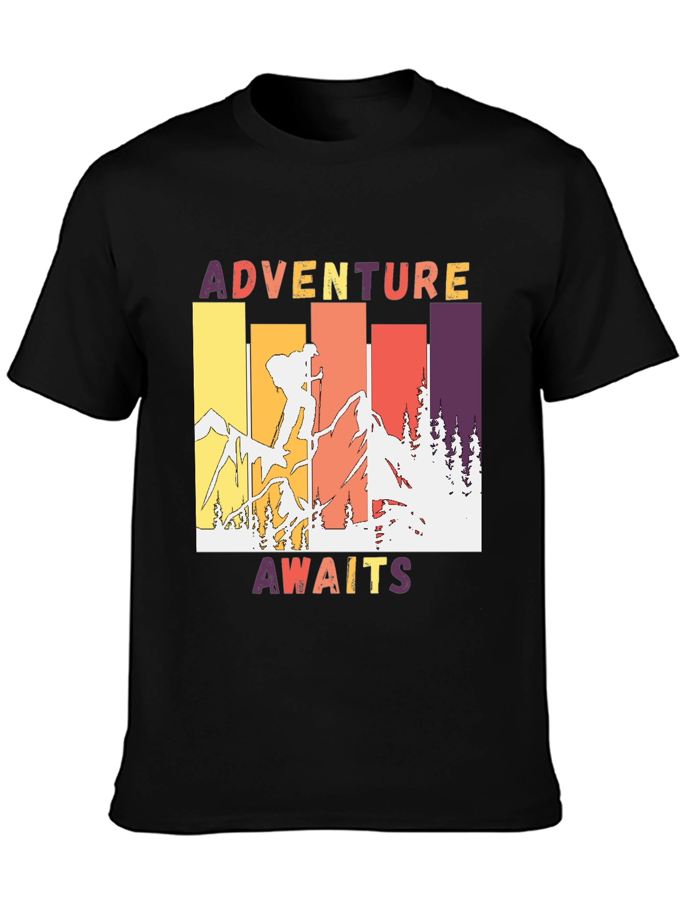 Adventure Awaits Graphic Tee - Outdoor Theme