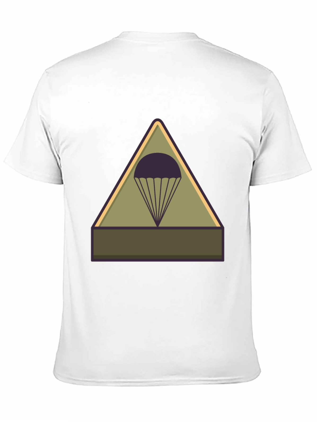 Parachute Badge Graphic Tee - Military Style T-Shirt