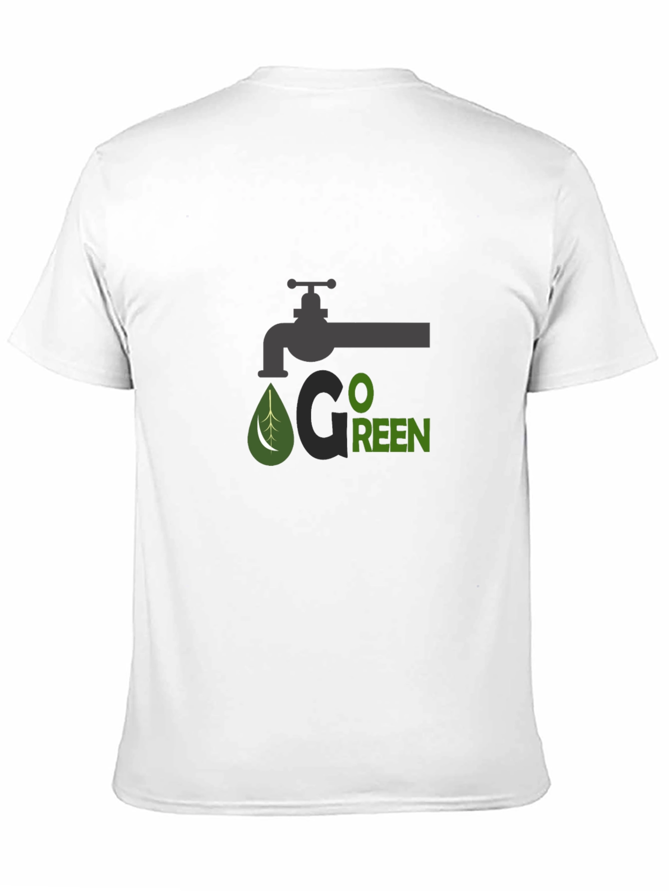 Go Green Graphic T-Shirt - Eco Friendly Design