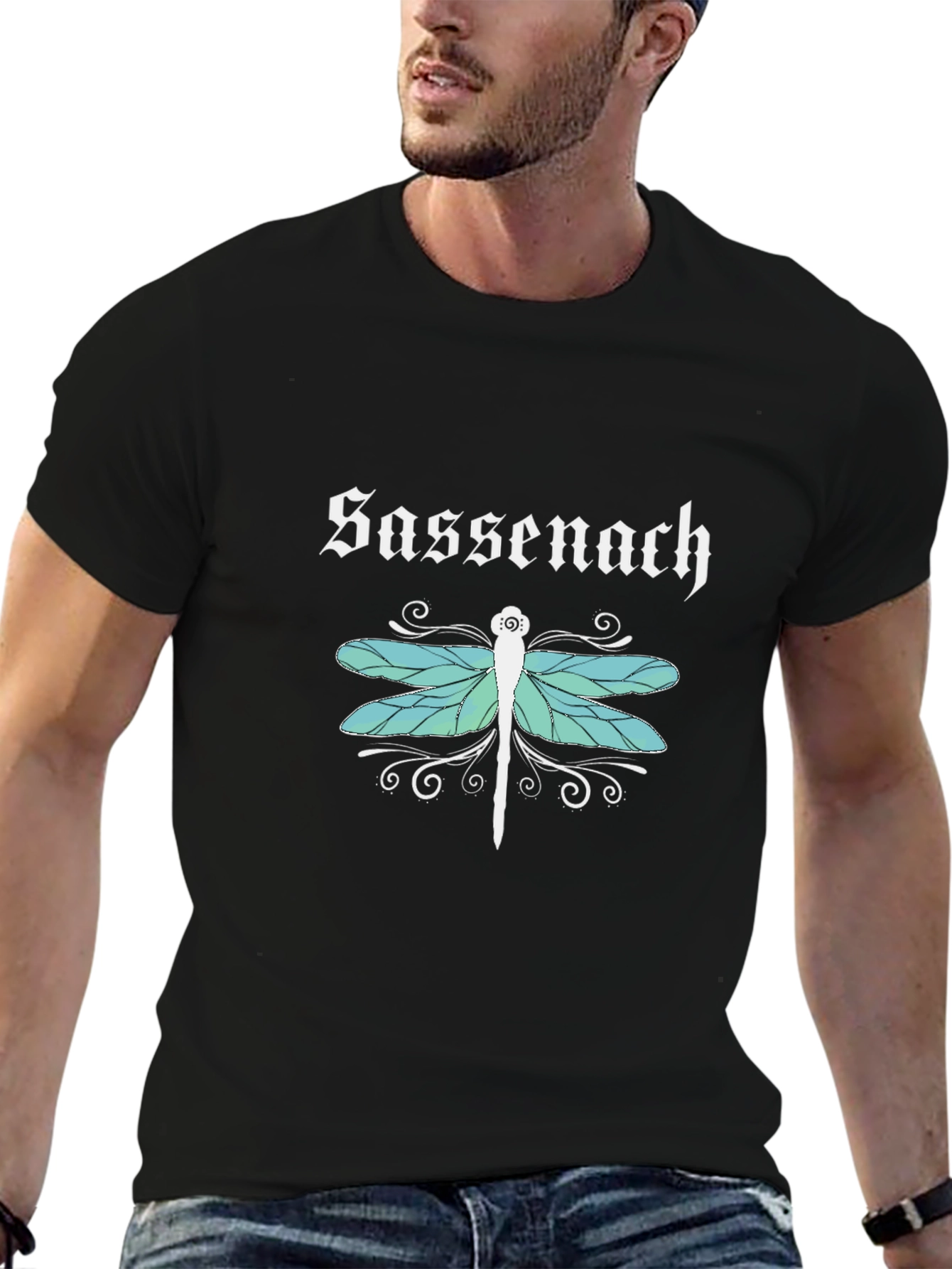 Sassenach Dragonfly Graphic T-Shirt