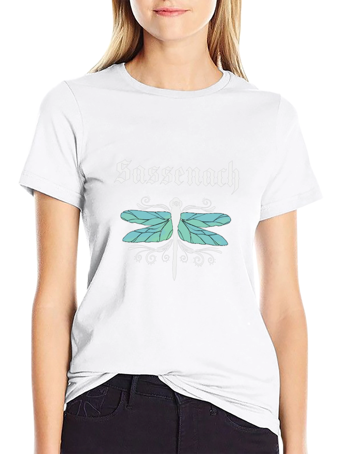 Sassenach Dragonfly Graphic T-Shirt