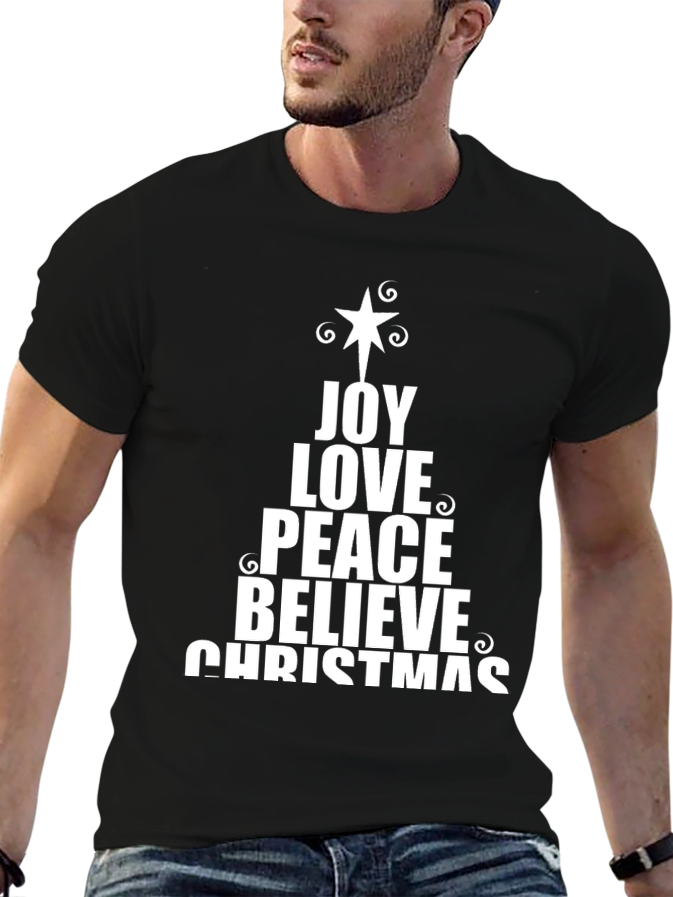 Joy Love Peace Christmas T-Shirt