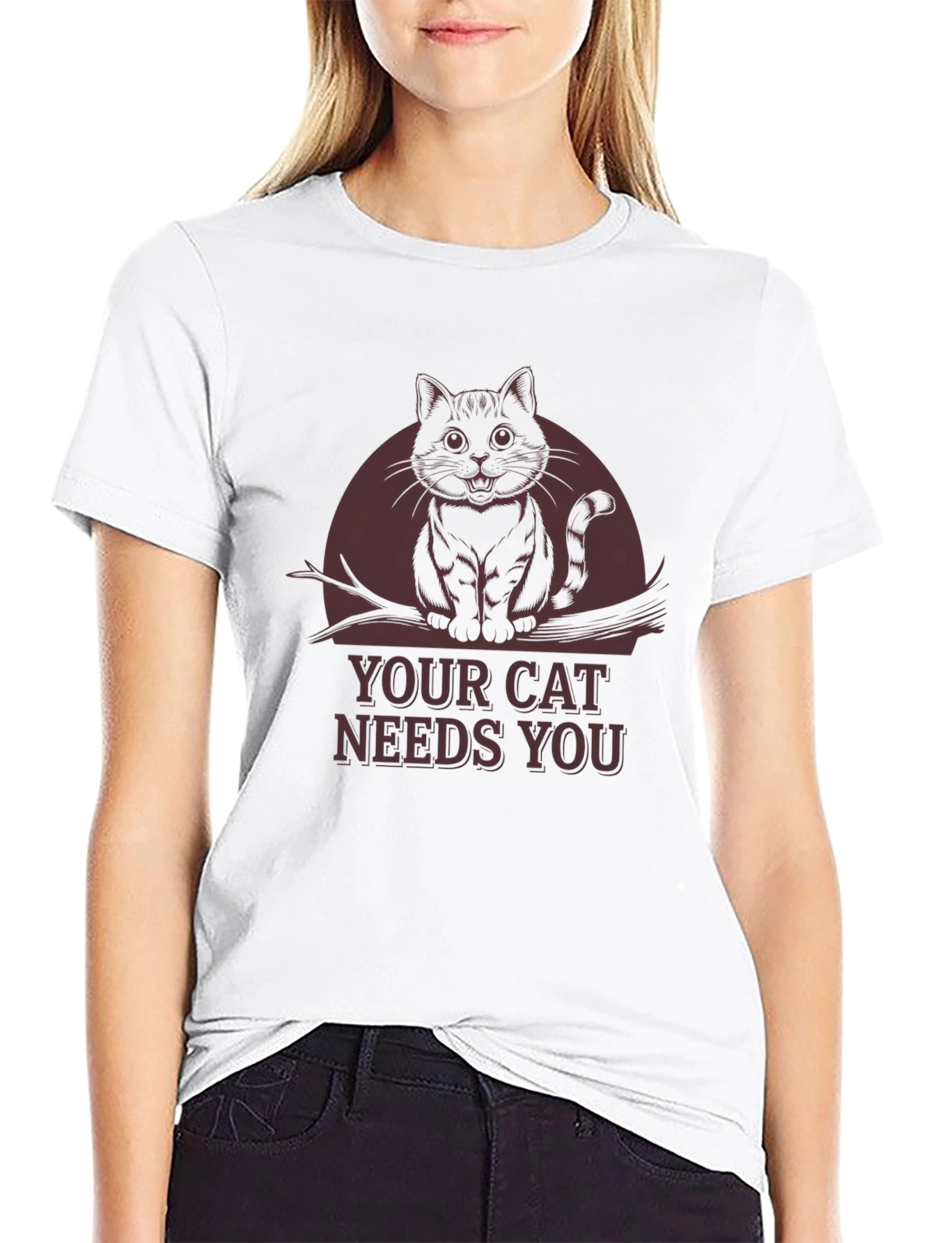 Your Cat Needs You - Graphic Tee