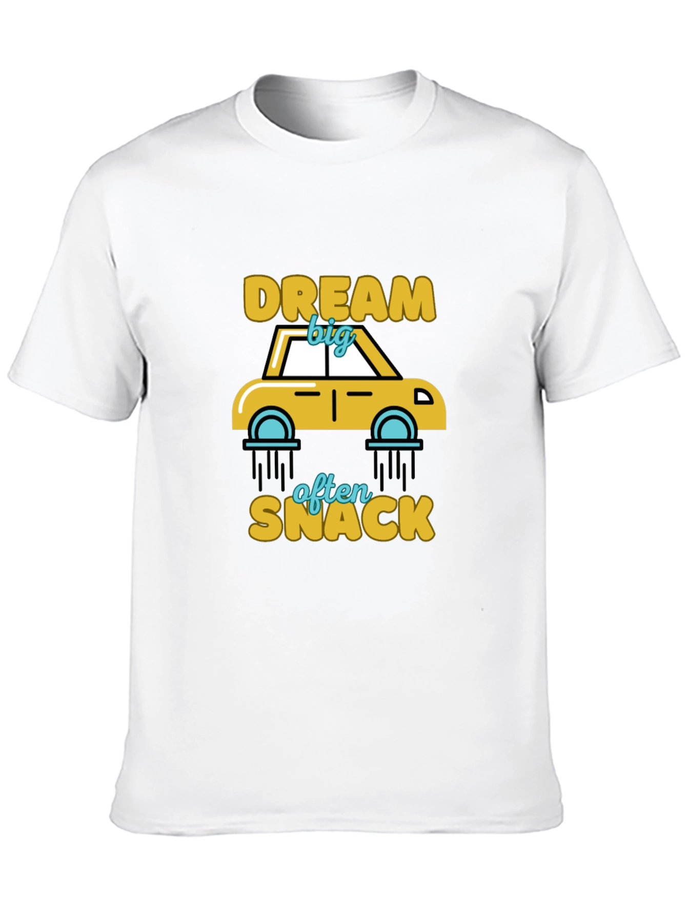 Dream Big Snack Often Graphic T-Shirt