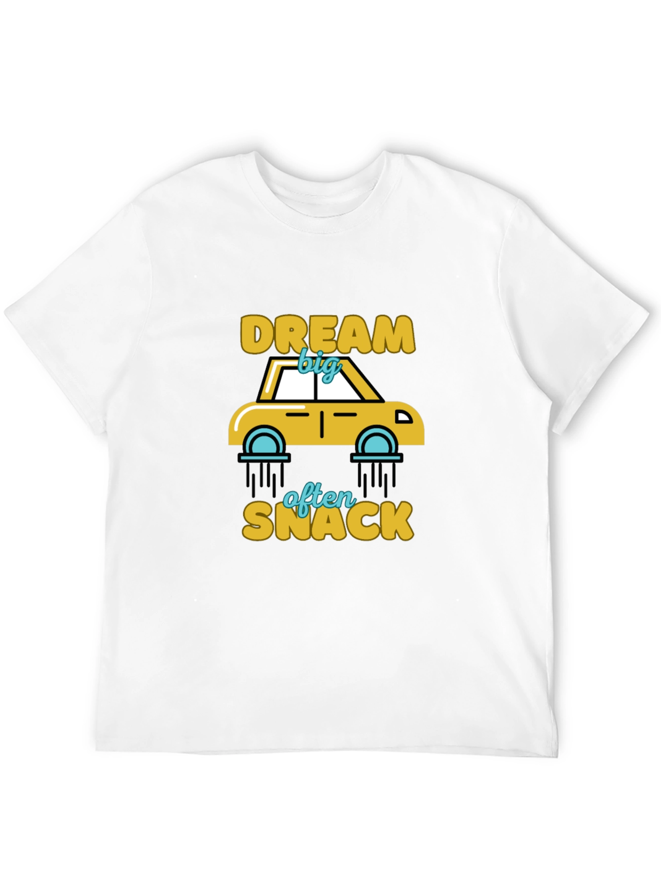 Dream Big Snack Often Graphic T-Shirt