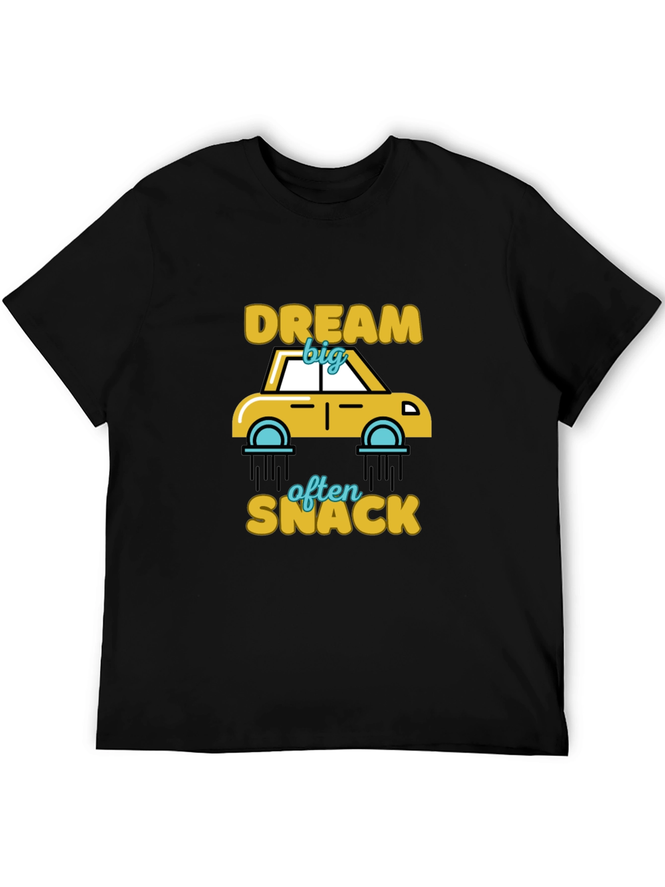 Dream Big Snack Often Graphic T-Shirt