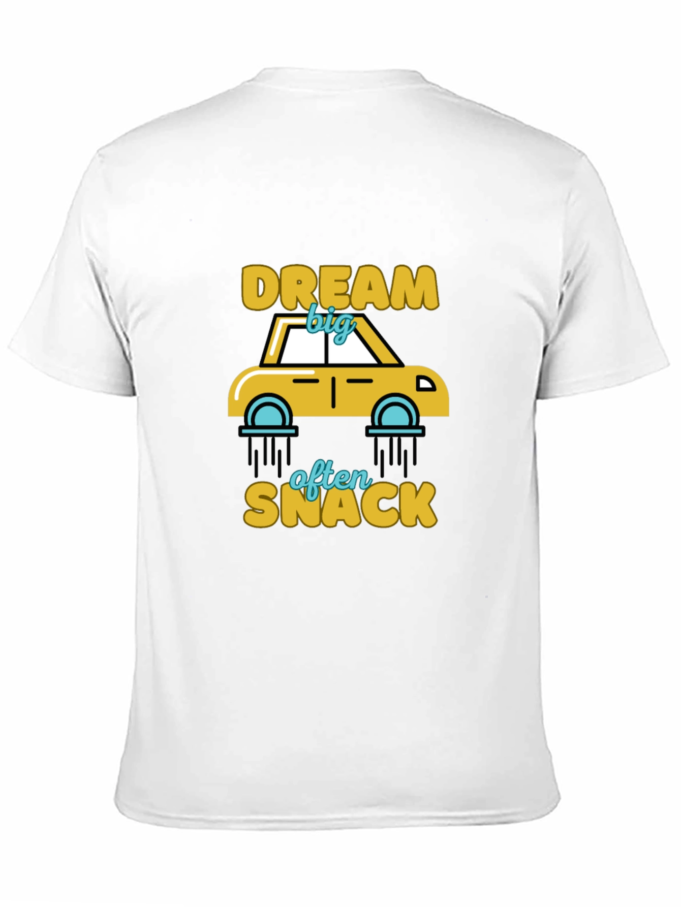 Dream Big Snack Often Graphic T-Shirt