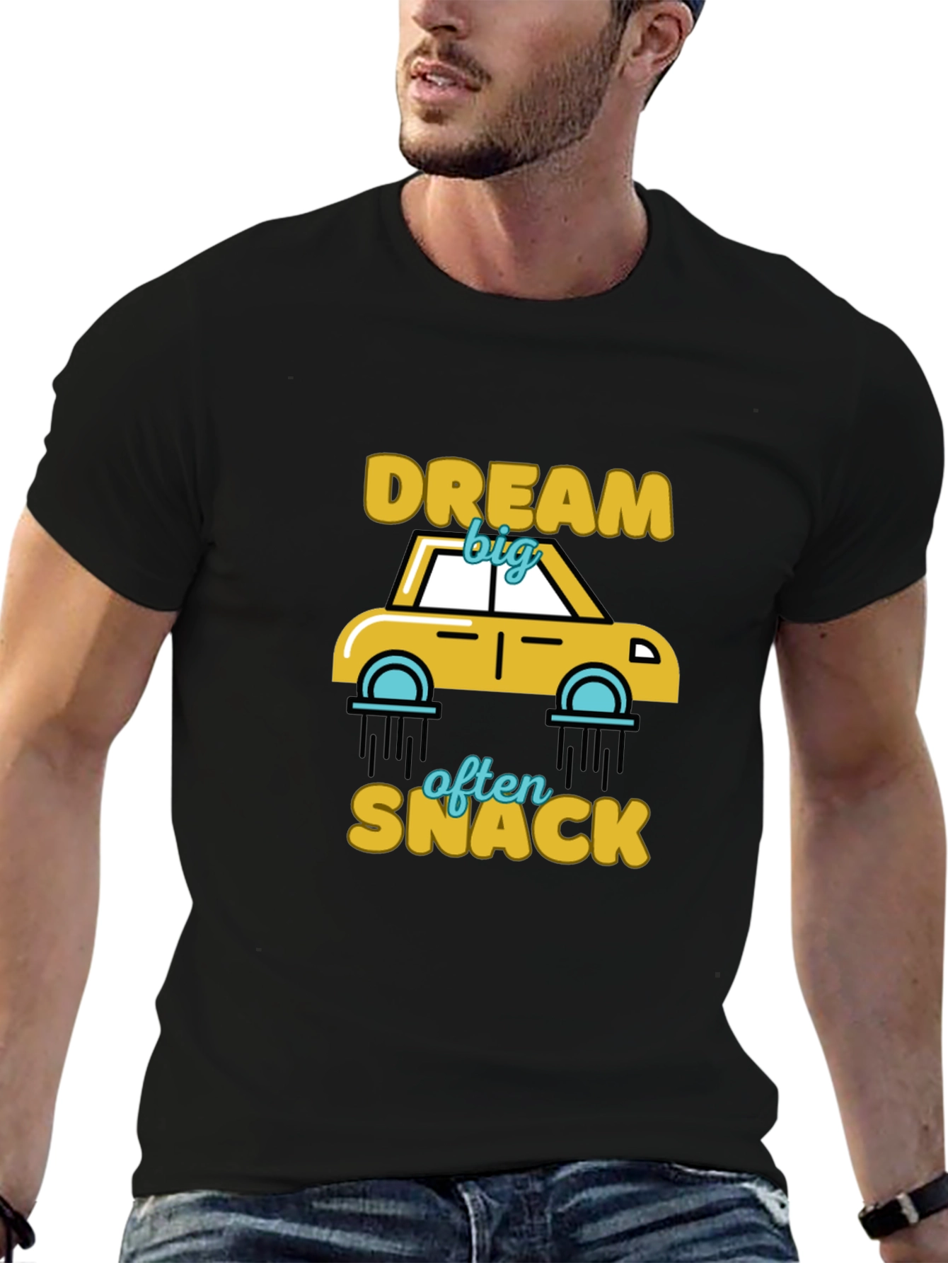 Dream Big Snack Often Graphic T-Shirt