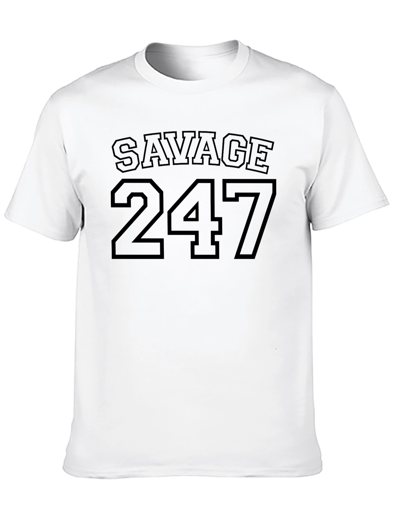 Savage 247 Black Graphic T-Shirt