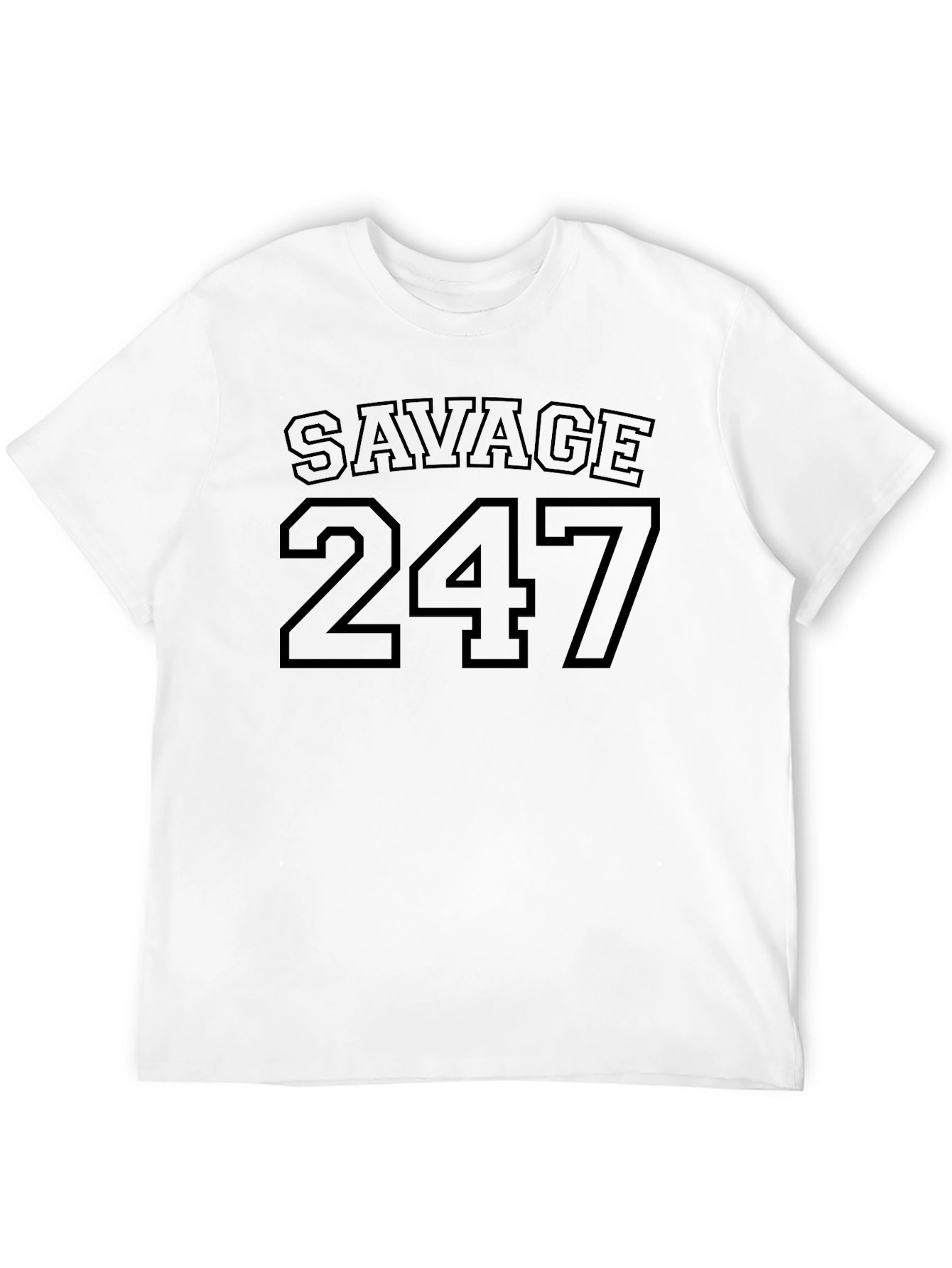 Savage 247 Black Graphic T-Shirt