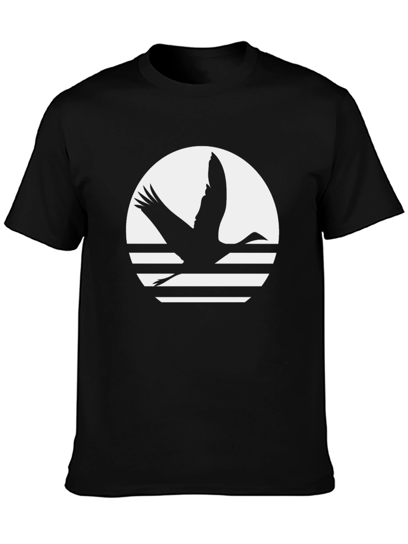Crane Silhouette T-Shirt