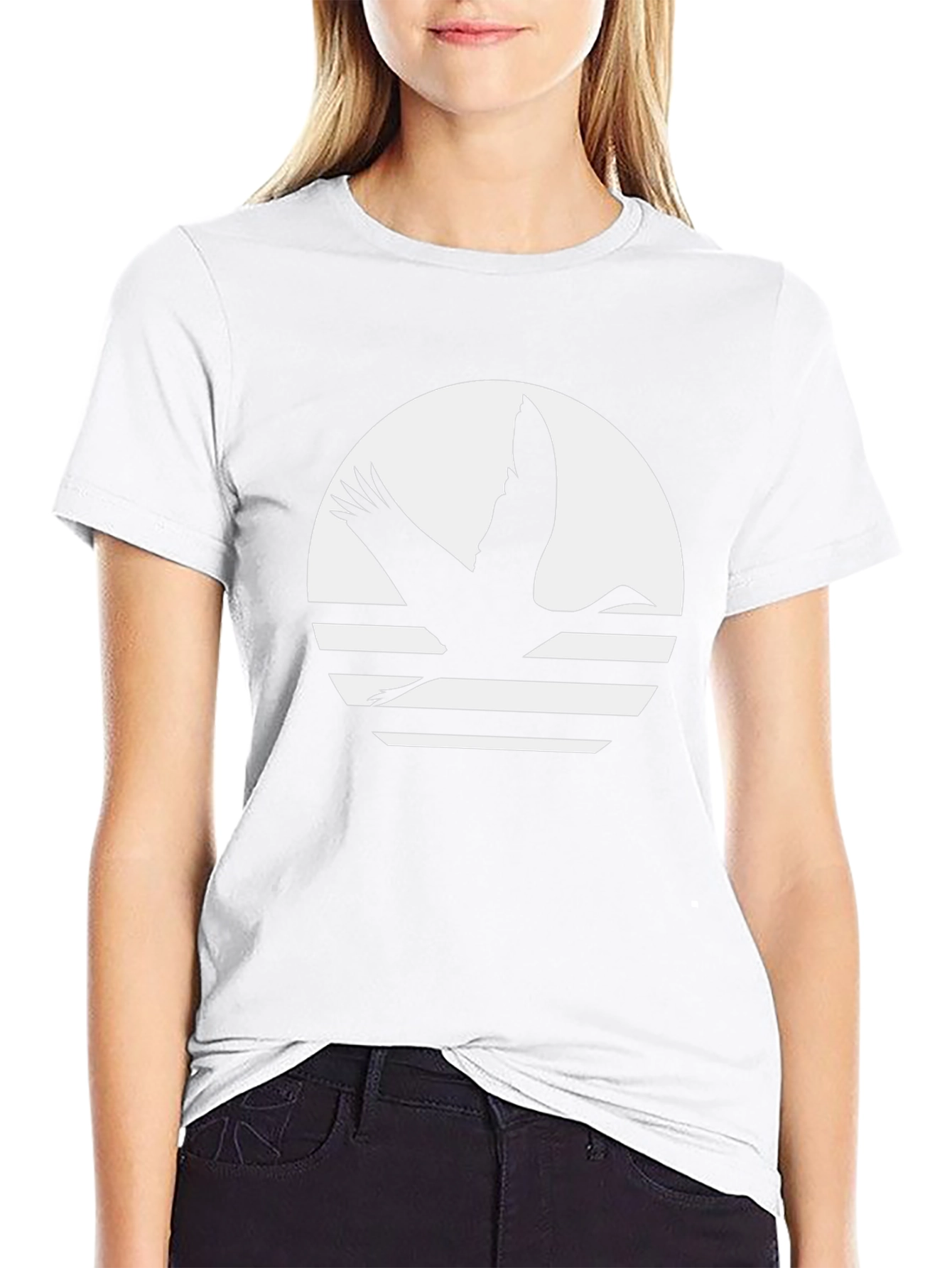 Crane Silhouette T-Shirt