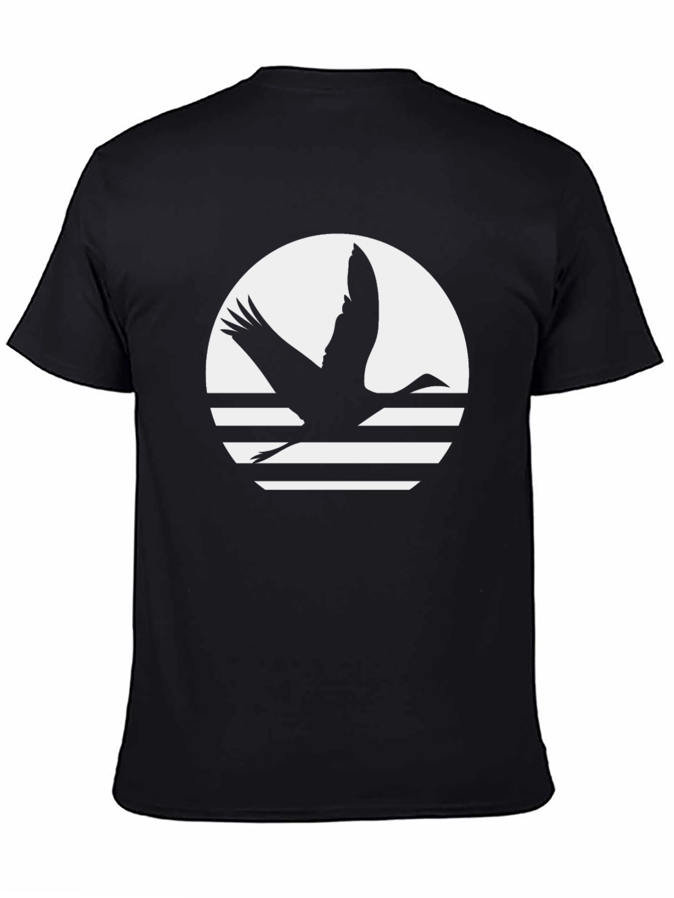 Crane Silhouette T-Shirt