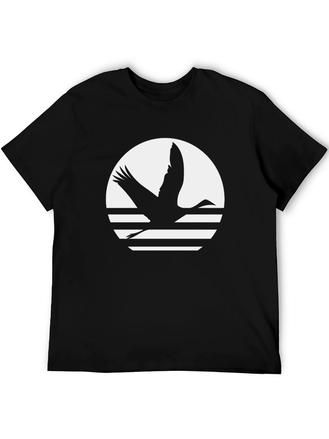 Crane Silhouette T-Shirt