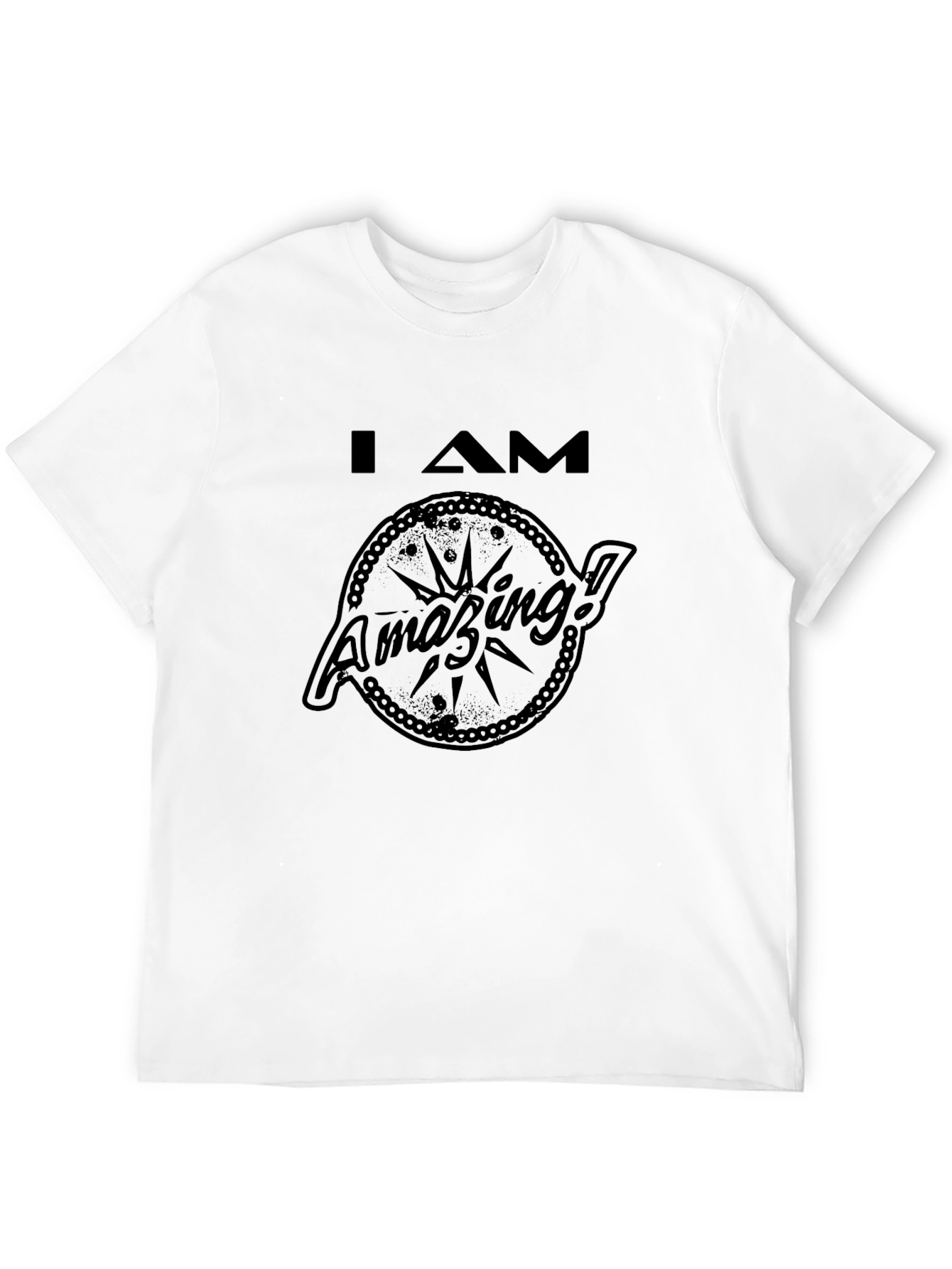 I AM Amazing Graphic T-Shirt - Casual Comfort