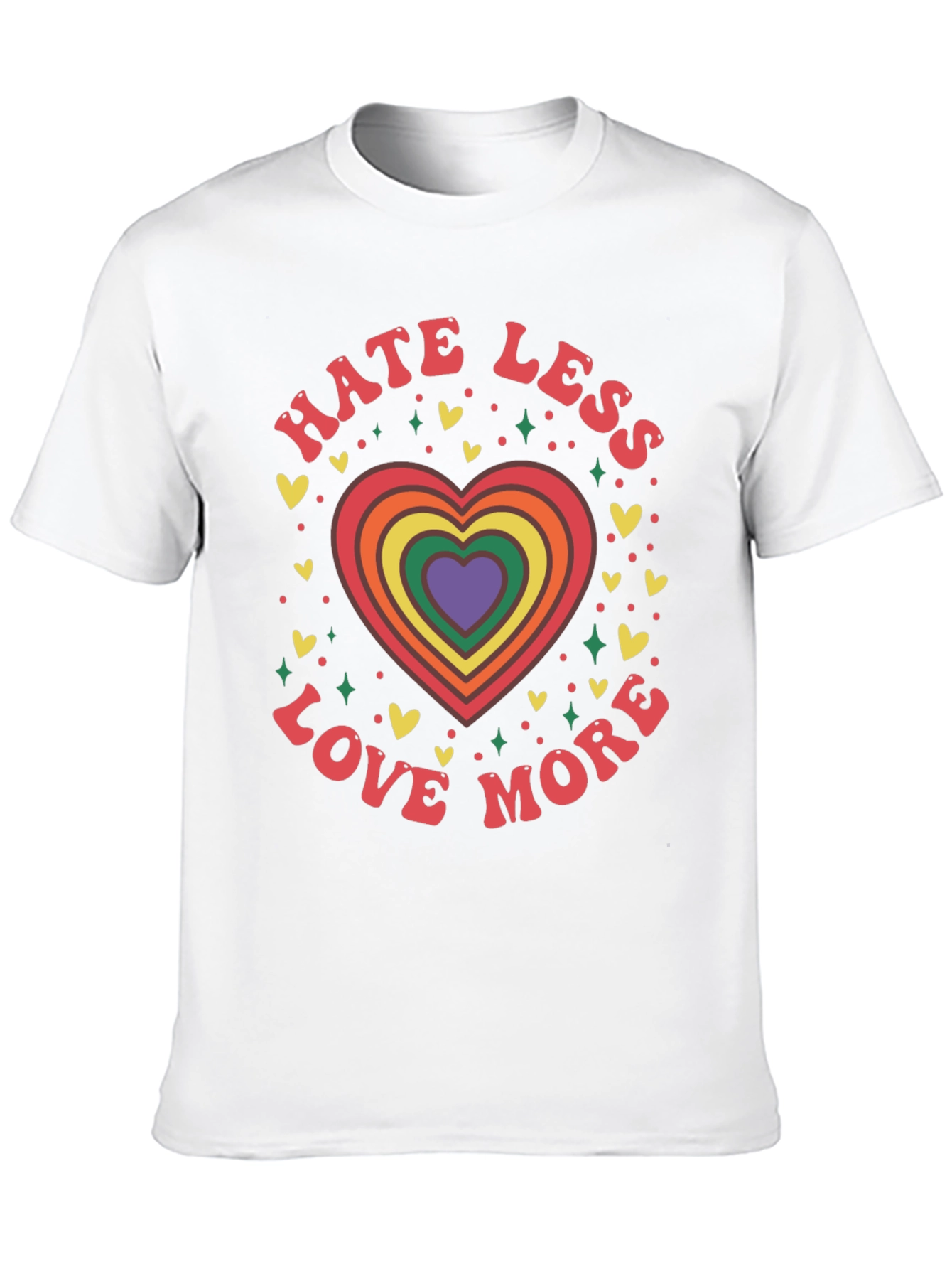 Hate Less Love More Graphic Tee