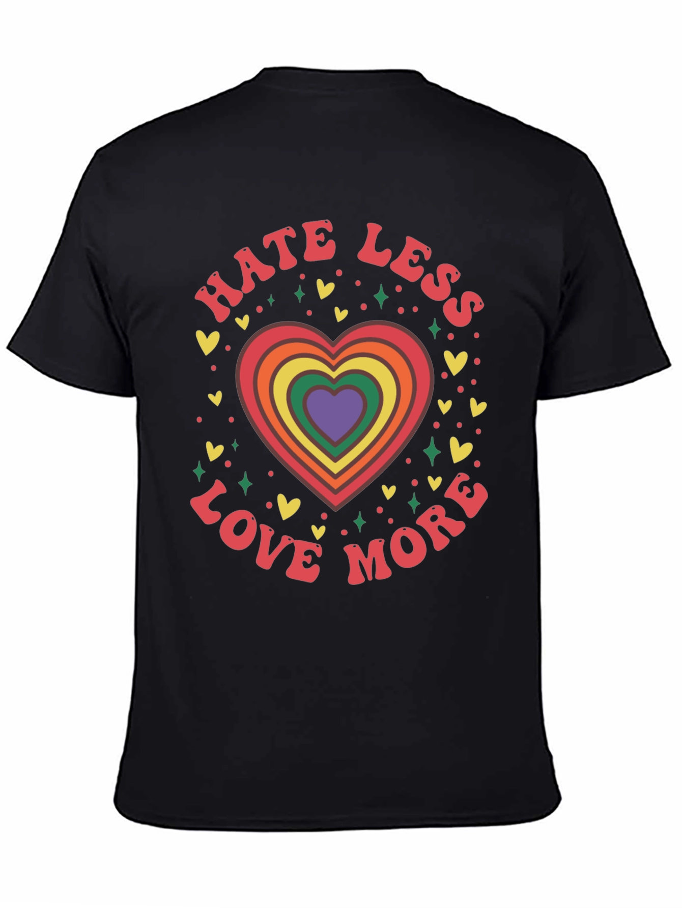 Hate Less Love More Graphic Tee