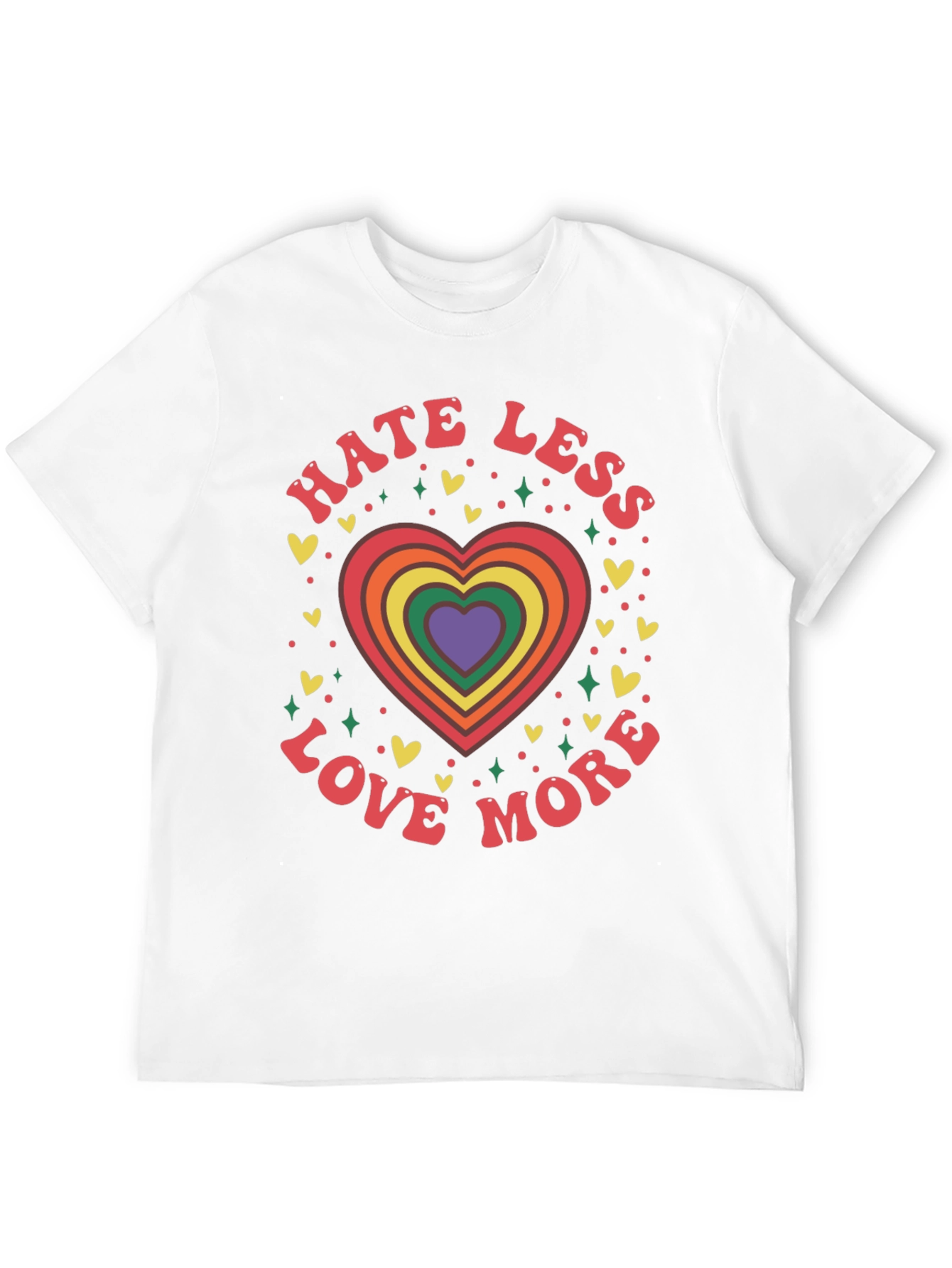 Hate Less Love More Graphic Tee