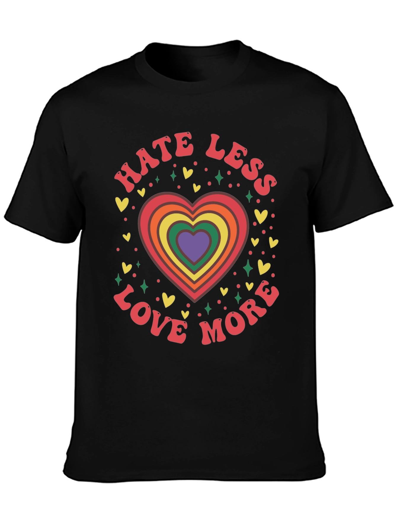 Hate Less Love More Graphic Tee