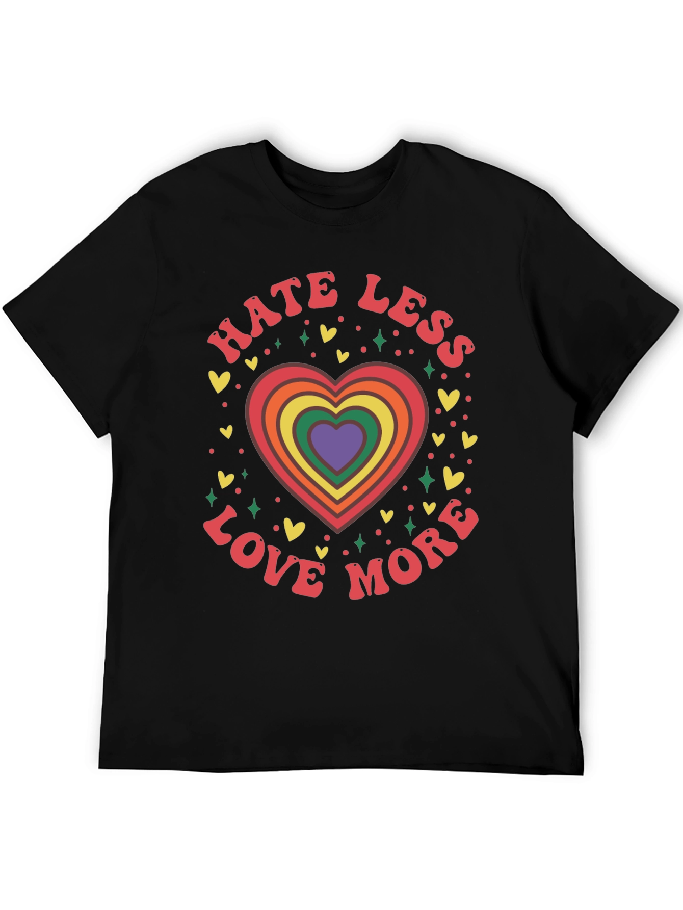Hate Less Love More Graphic Tee