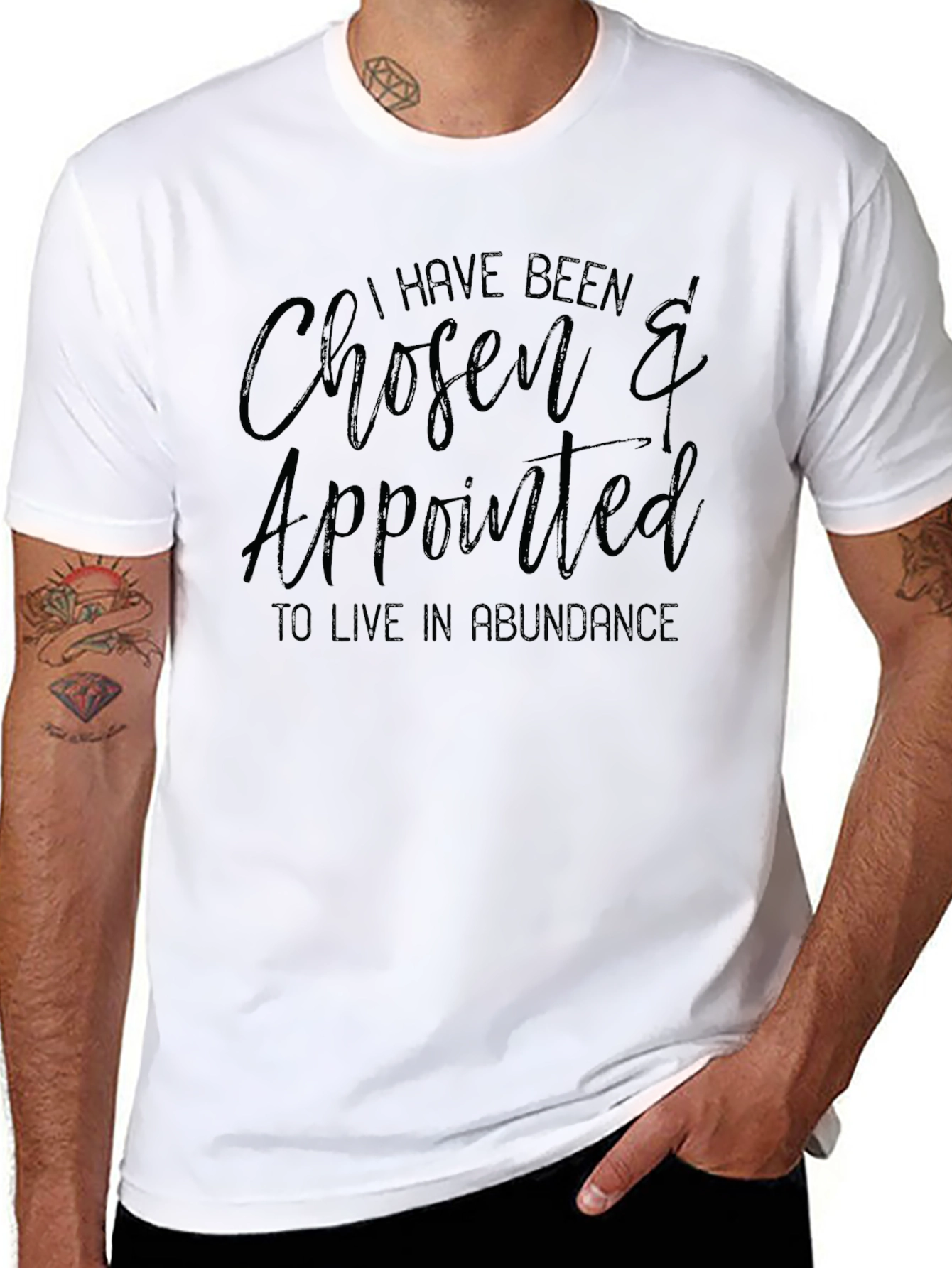 Chosen & Appointed T-Shirt - Live in Abundance