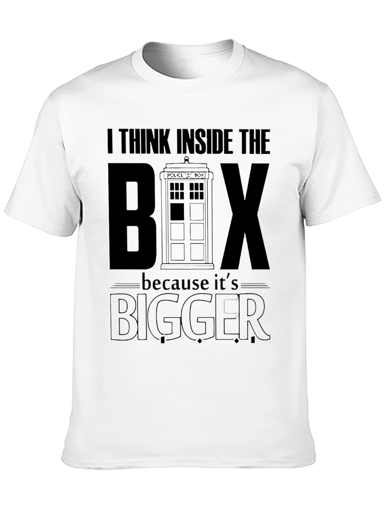 I Think Inside The Box Doctor Who T-Shirt