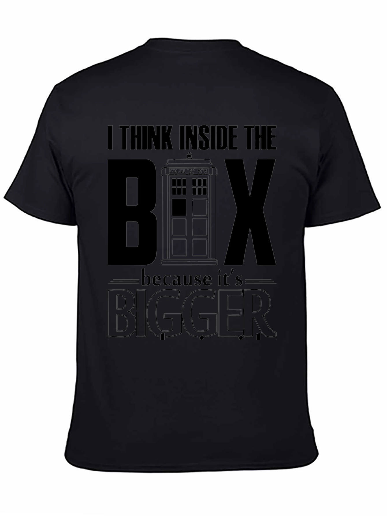 I Think Inside The Box Doctor Who T-Shirt
