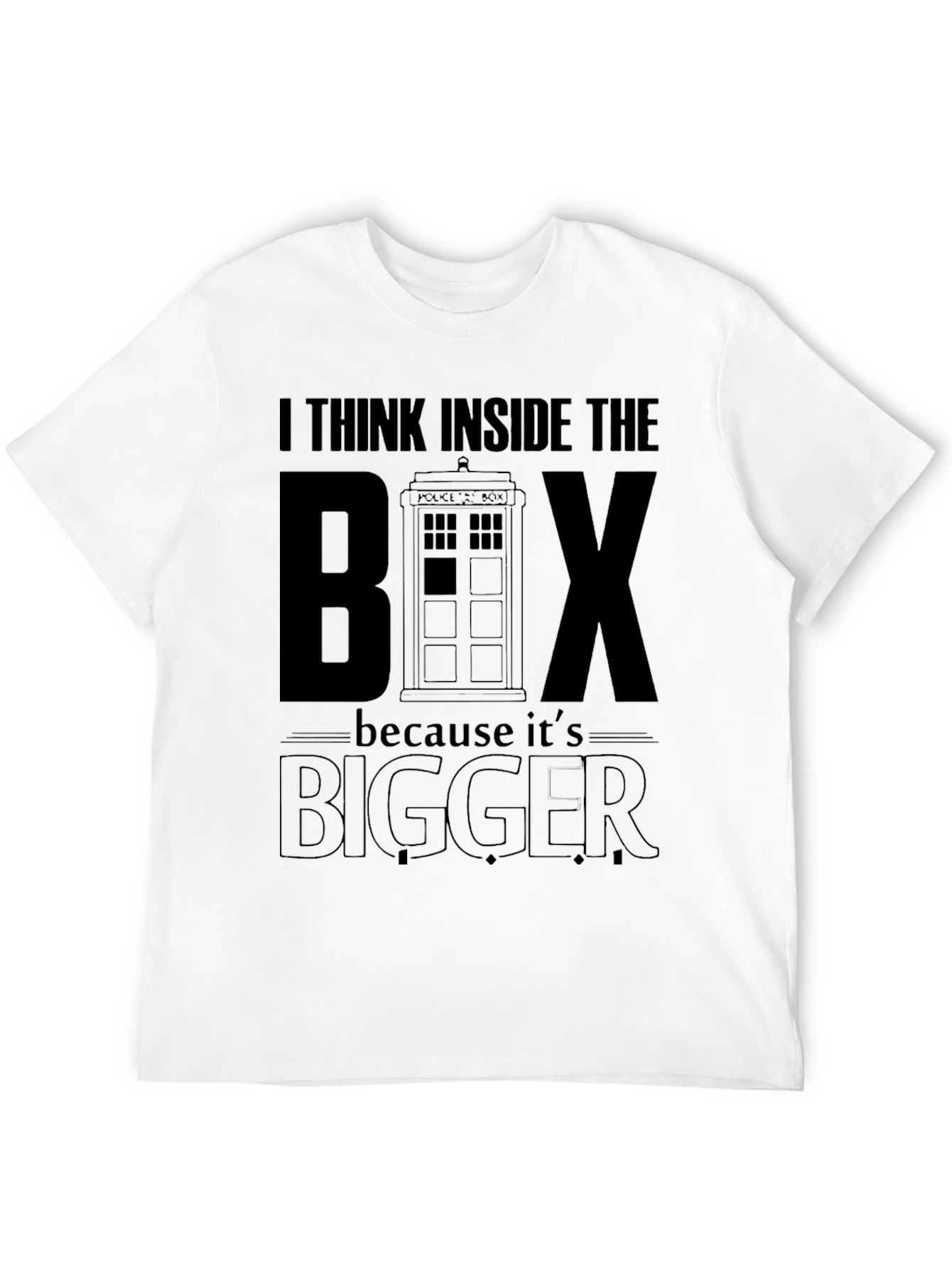 I Think Inside The Box Doctor Who T-Shirt