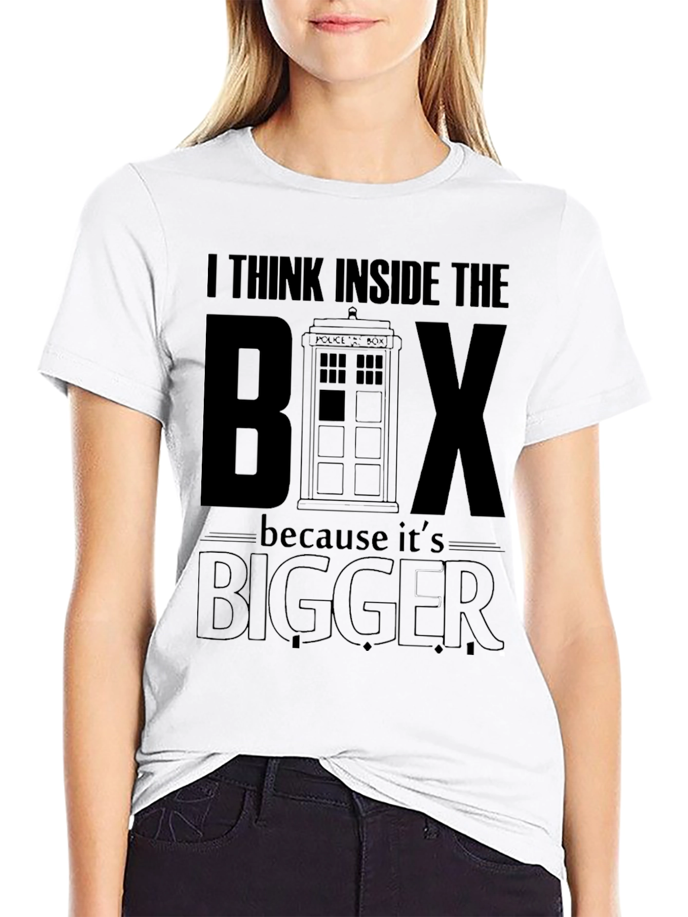 I Think Inside The Box Doctor Who T-Shirt