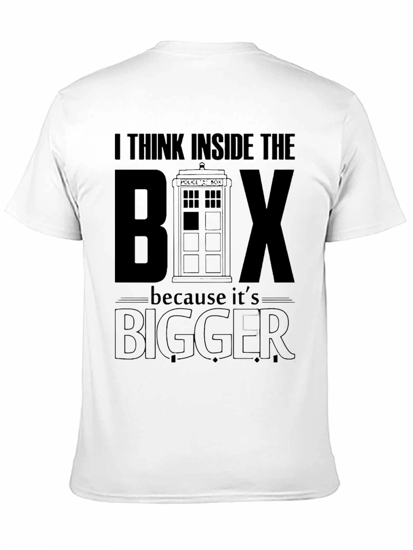 I Think Inside The Box Doctor Who T-Shirt