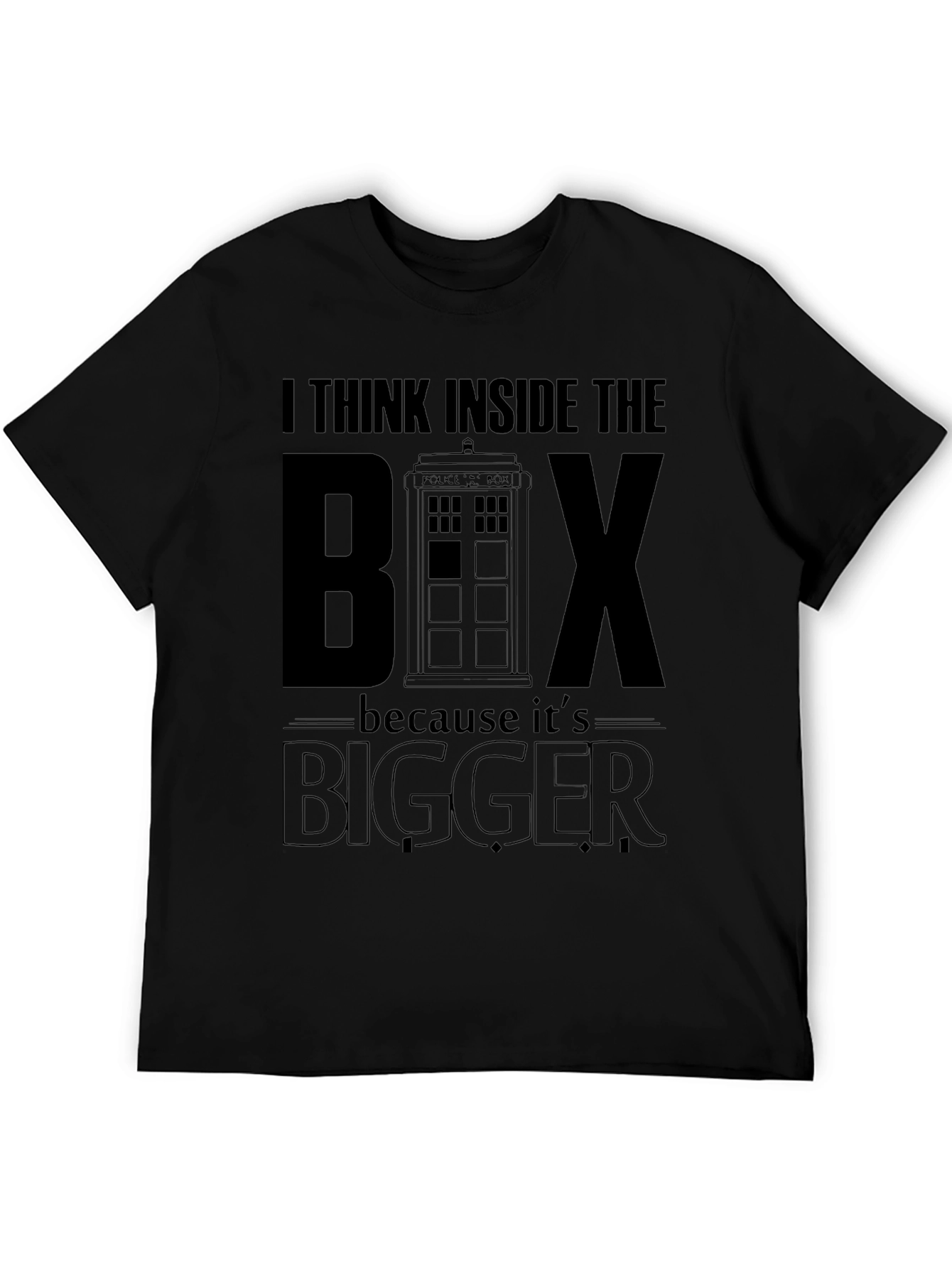 I Think Inside The Box Doctor Who T-Shirt