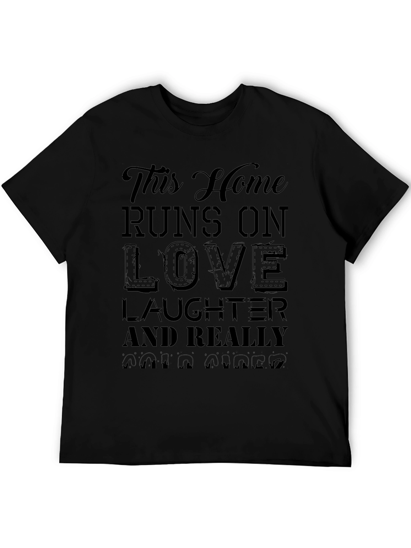 Home Runs On Love Laughter & Coffee T-Shirt