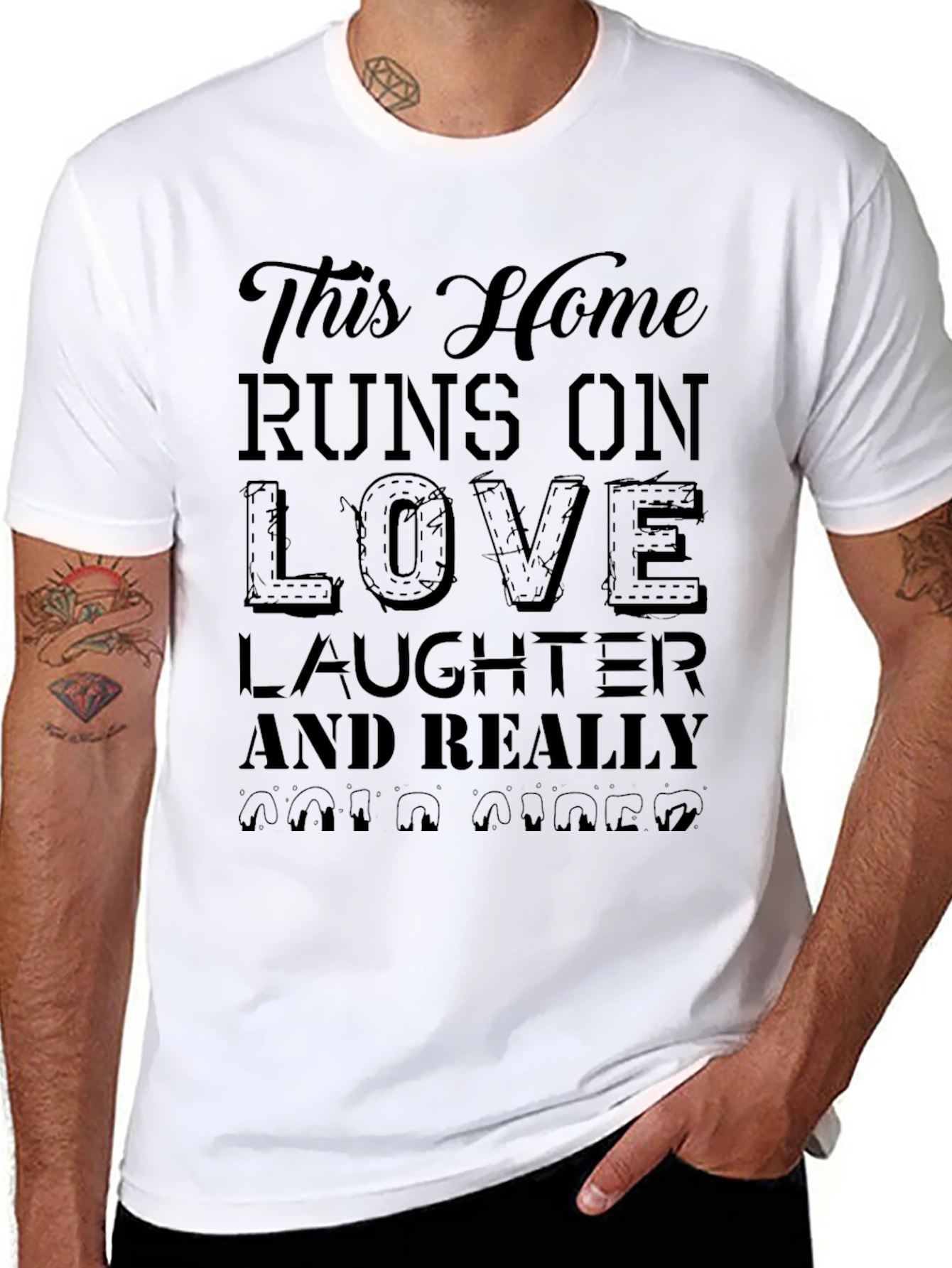 Home Runs On Love Laughter & Coffee T-Shirt