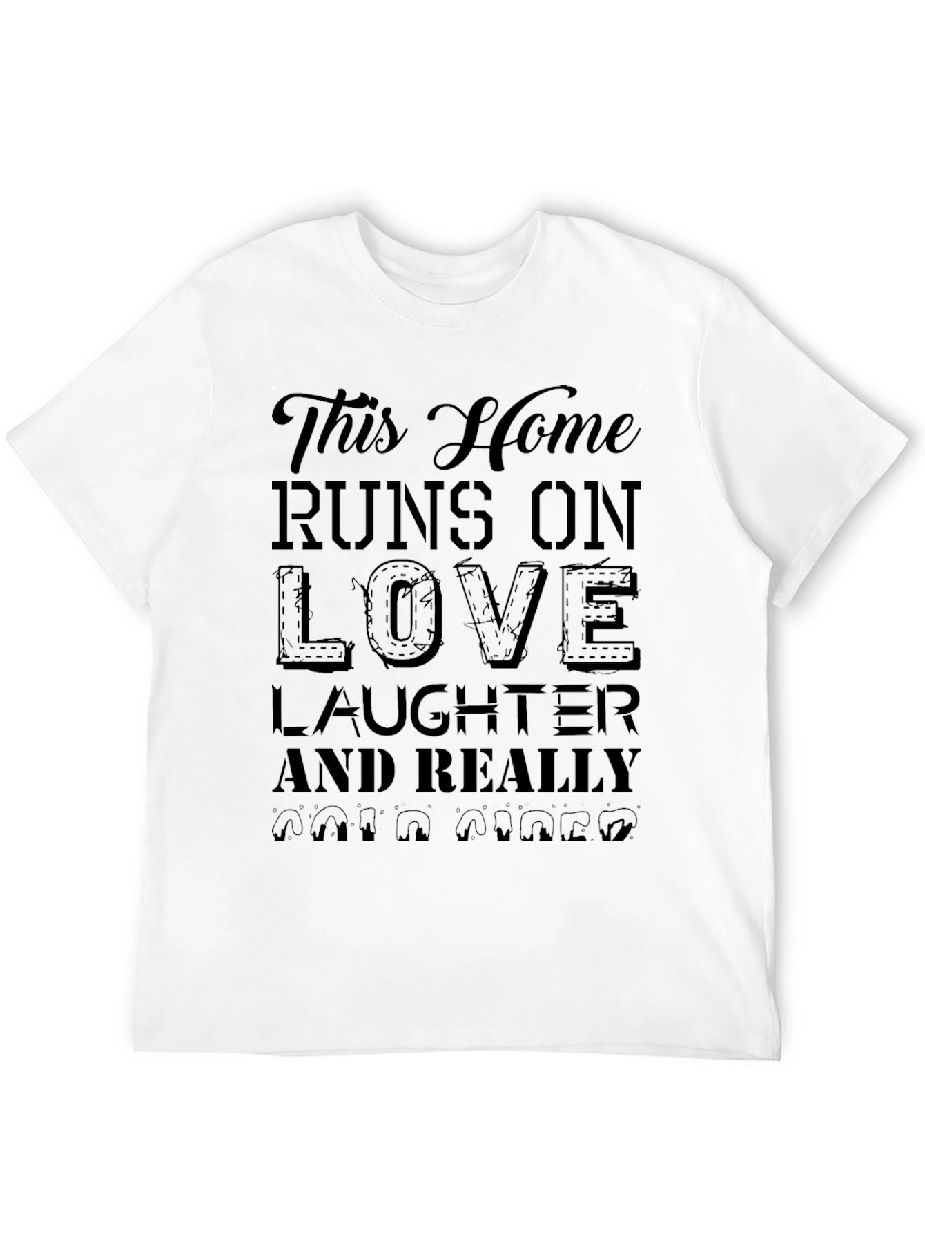 Home Runs On Love Laughter & Coffee T-Shirt