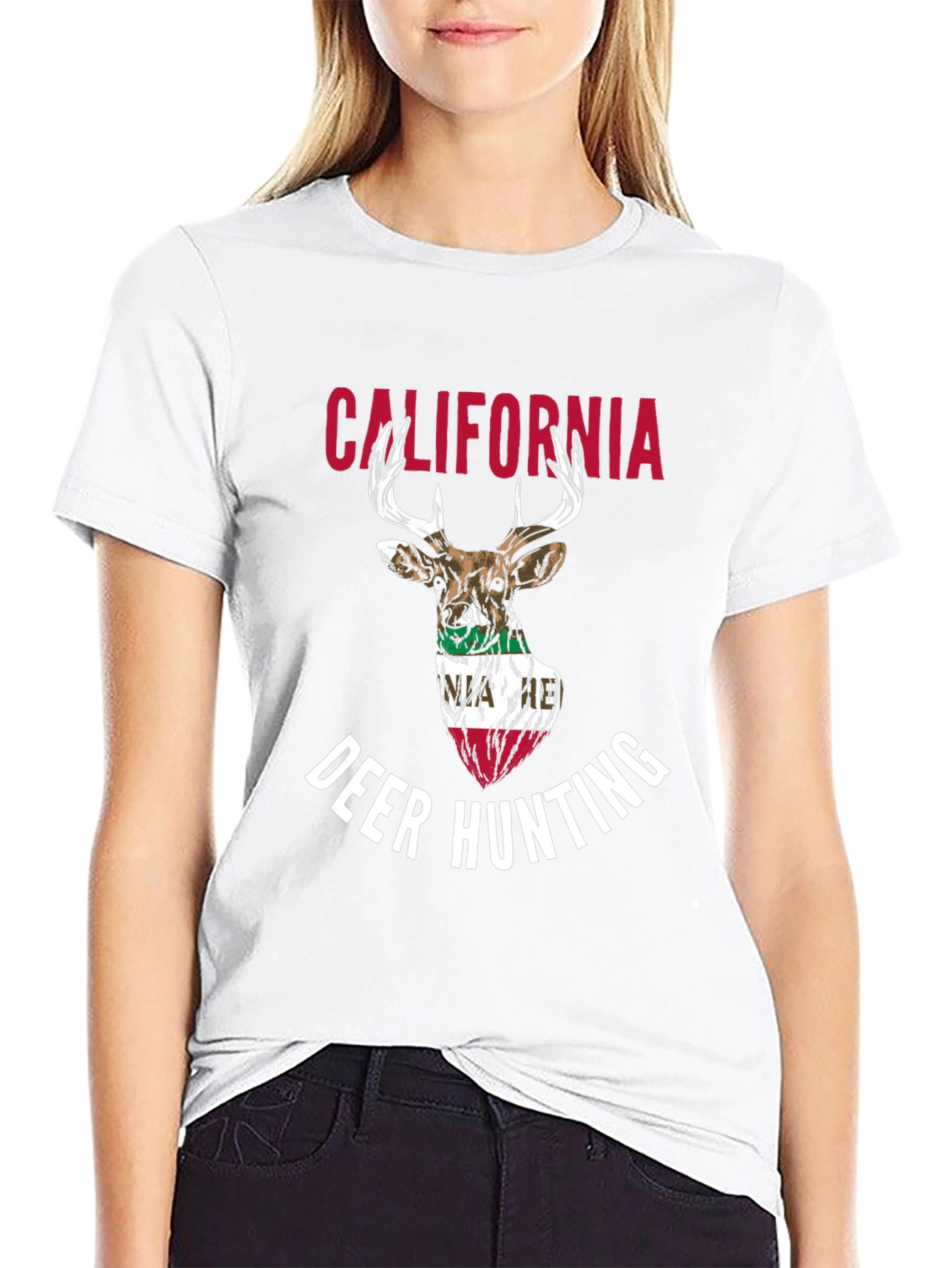 California Deer Hunting T-Shirt