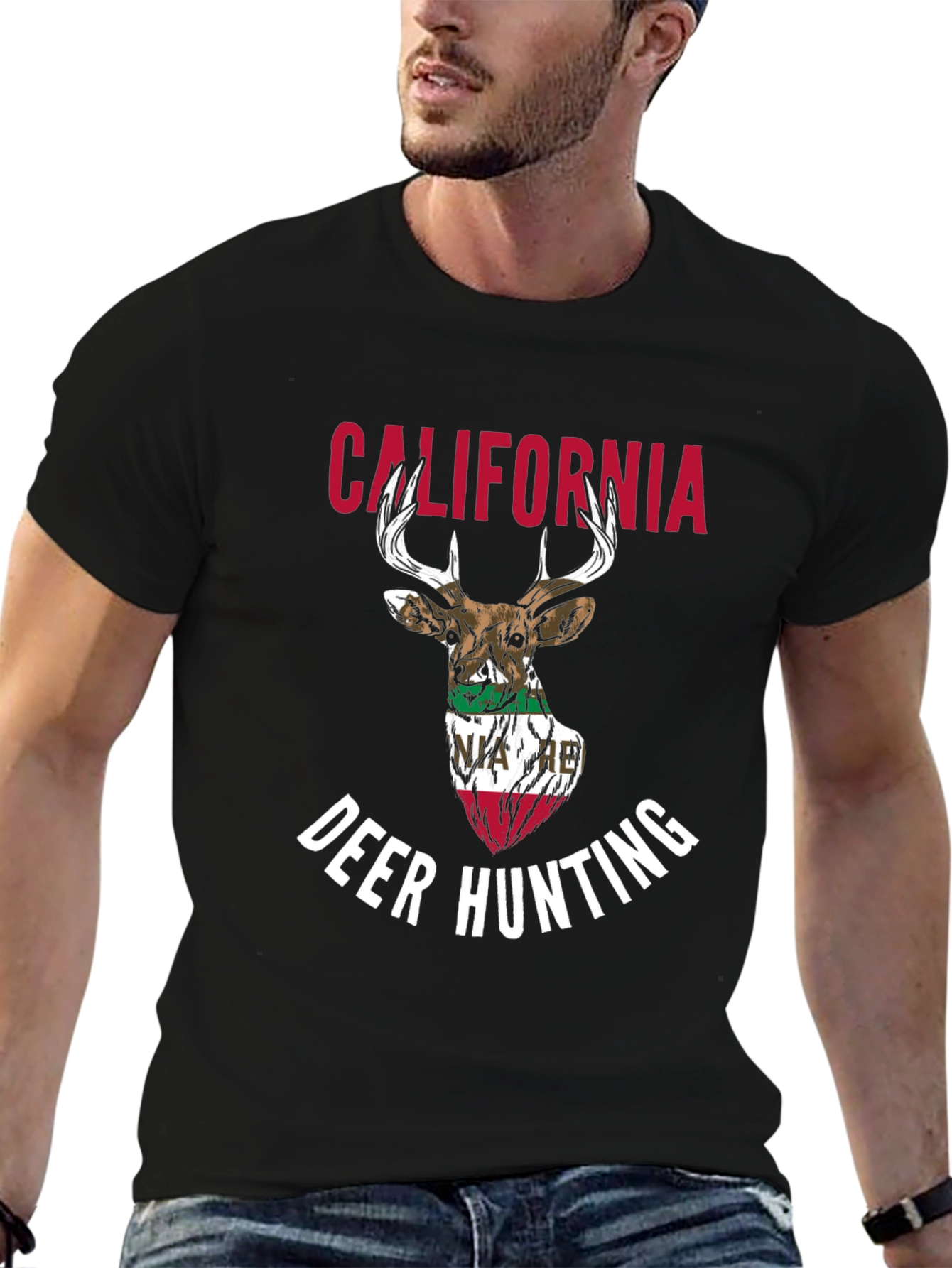 California Deer Hunting T-Shirt