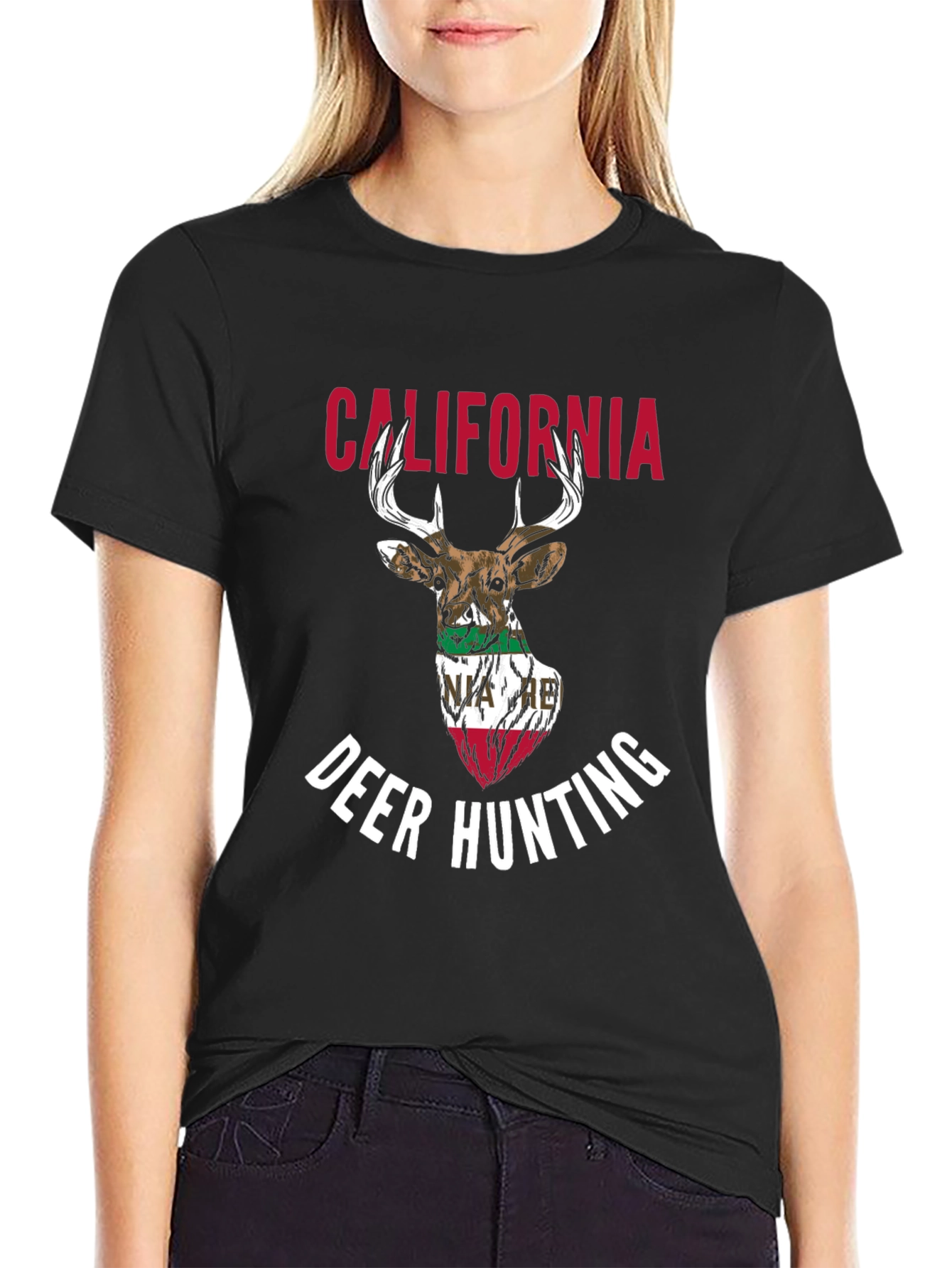 California Deer Hunting T-Shirt