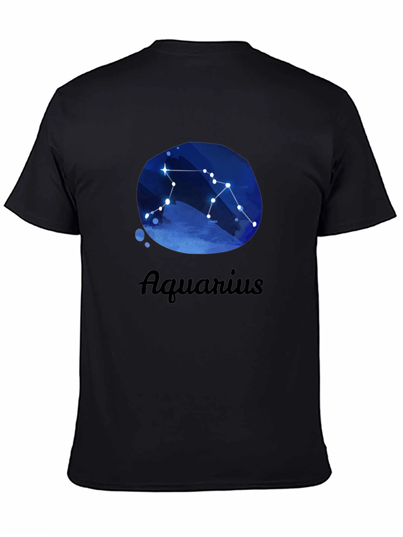 Aquarius Constellation Graphic T-Shirt - Zodiac Design