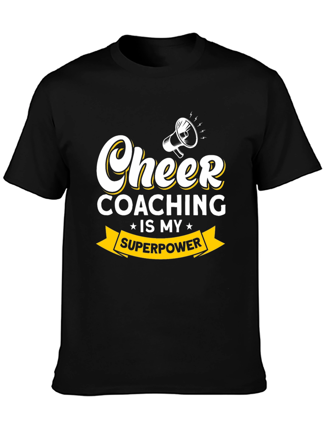 Cheer Coaching is My Superpower Graphic Tee