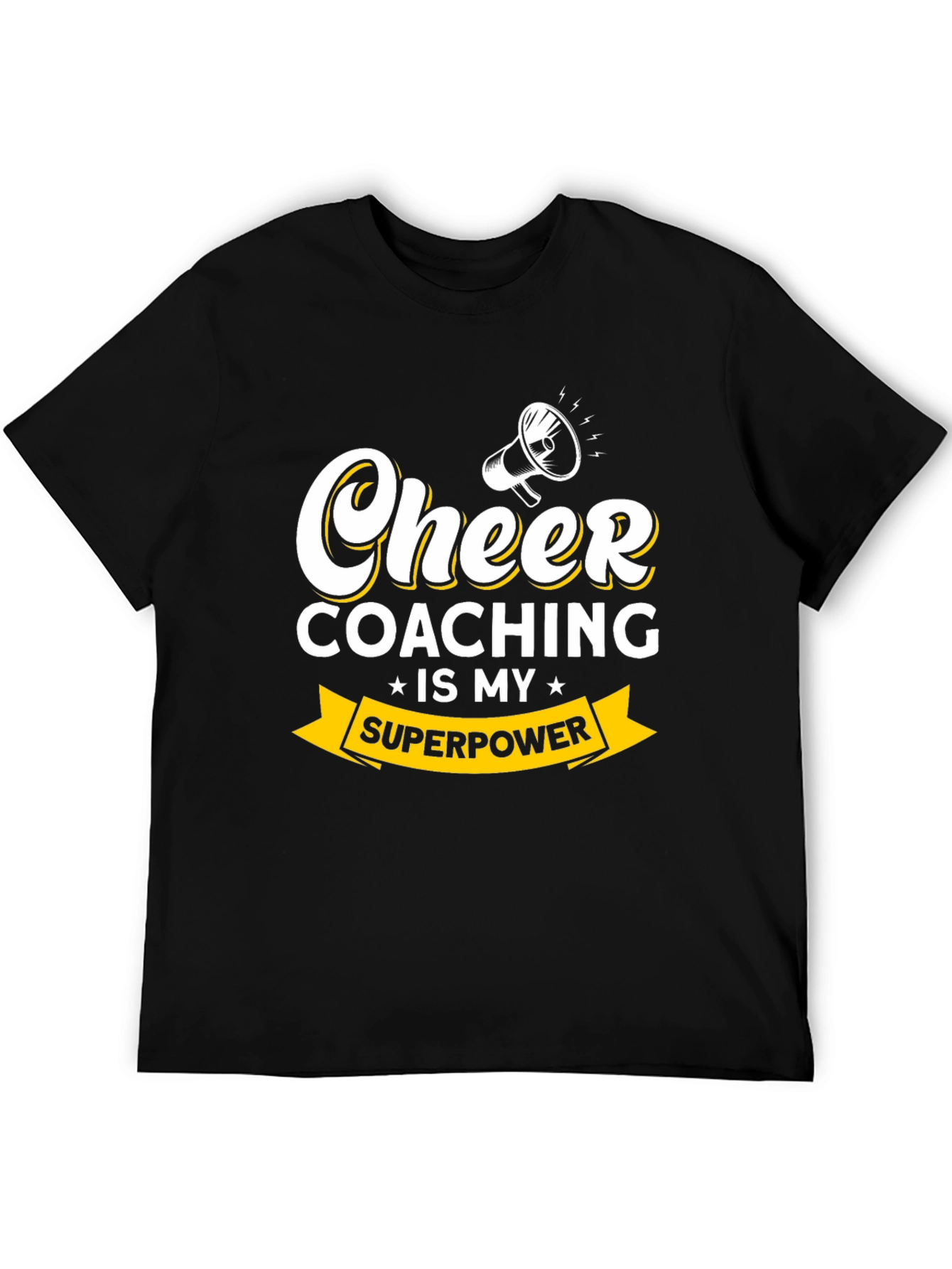 Cheer Coaching is My Superpower Graphic Tee