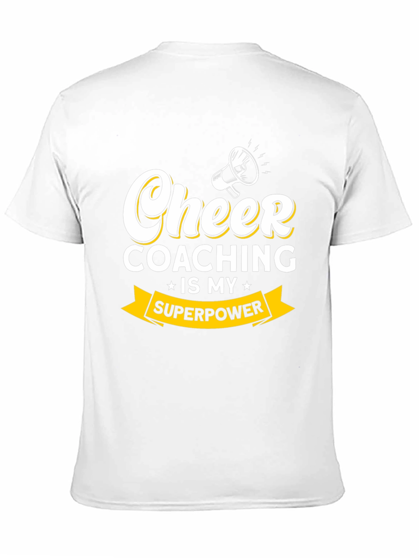 Cheer Coaching is My Superpower Graphic Tee