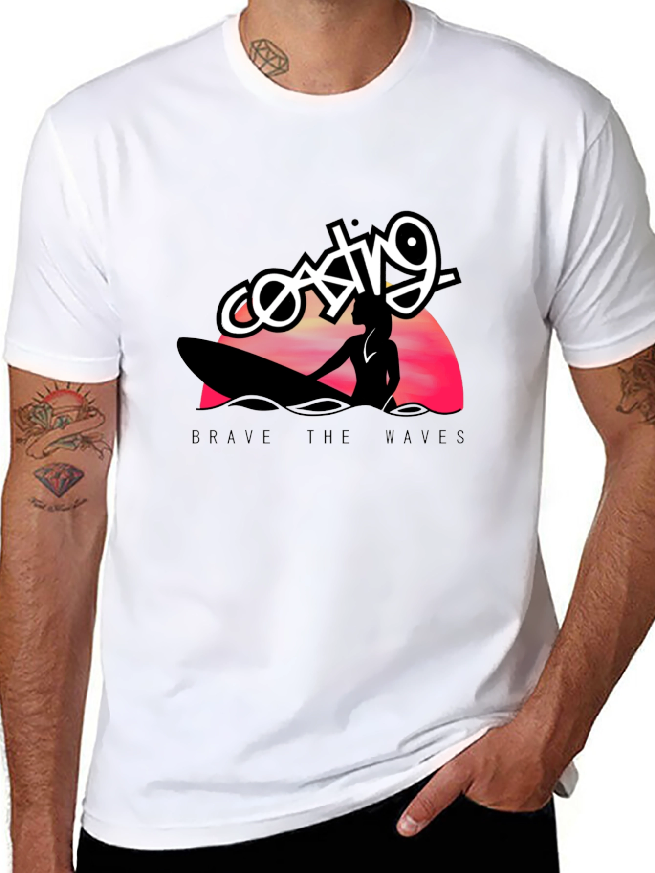 Coasting Brave The Waves T-Shirt