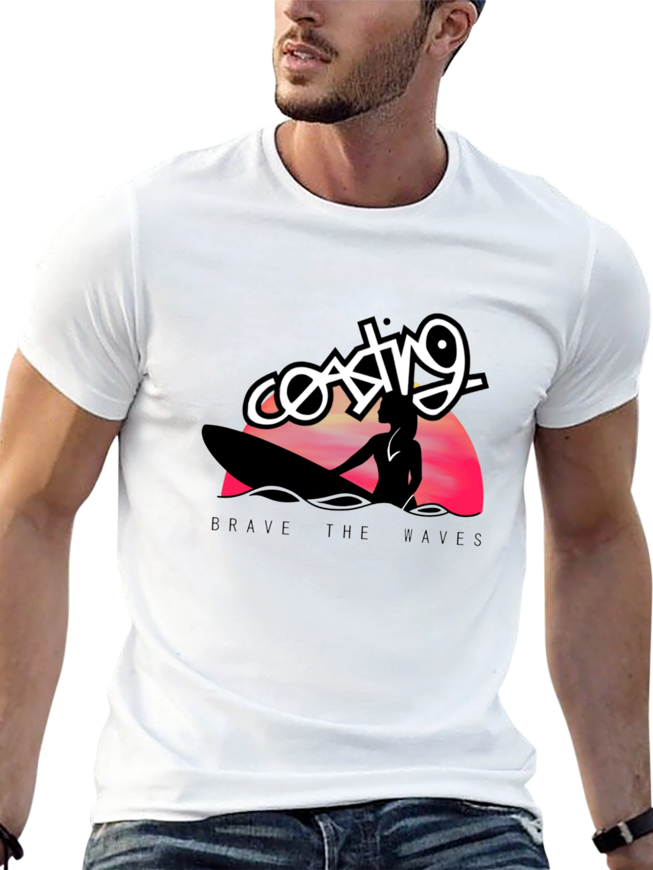 Coasting Brave The Waves T-Shirt