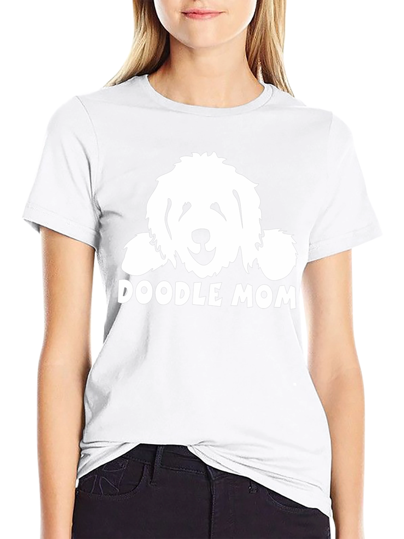 Doodle Mom Graphic T-Shirt - Dog Lover Tee