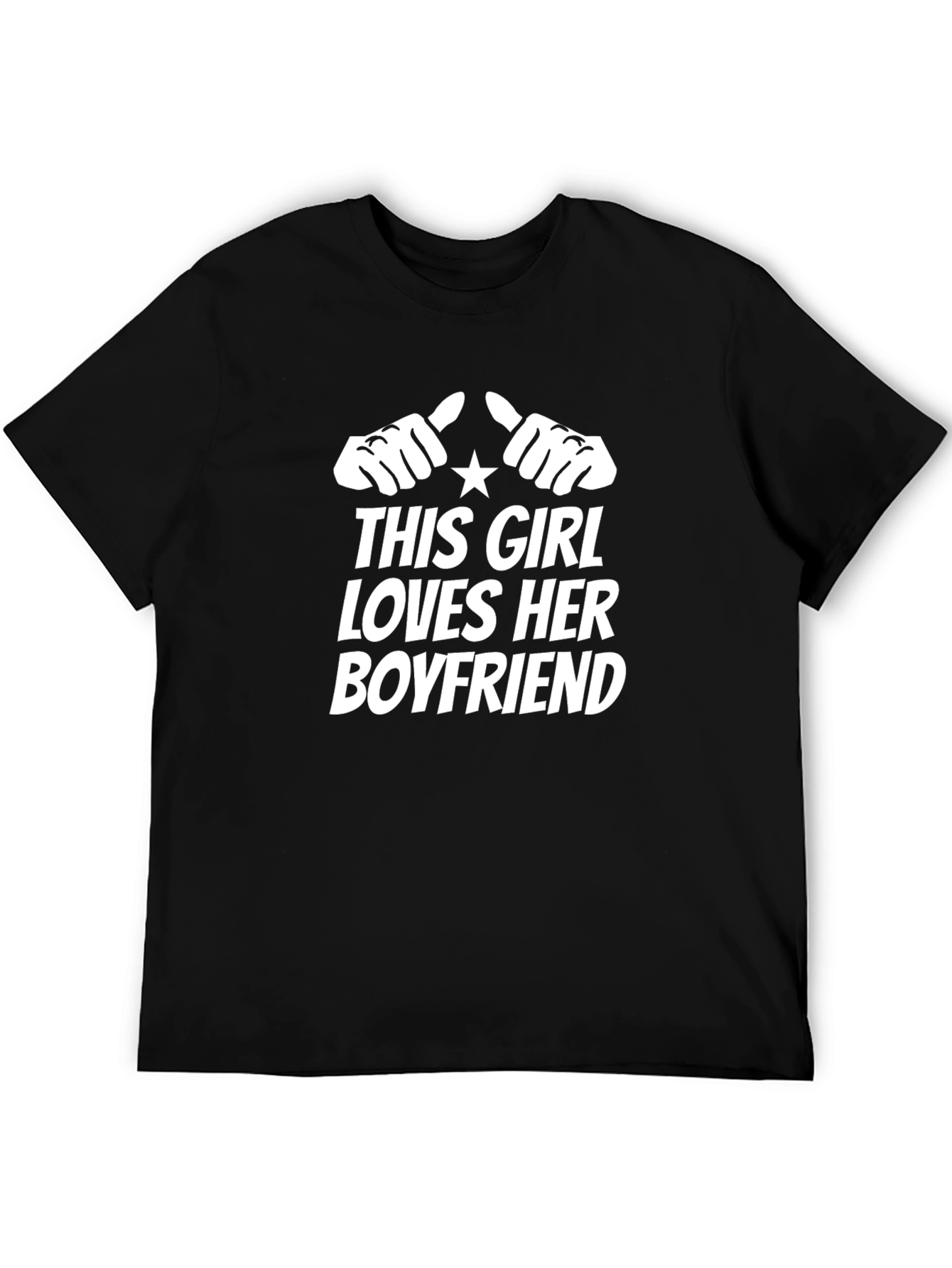 This Girl Loves Her Boyfriend Graphic Tee