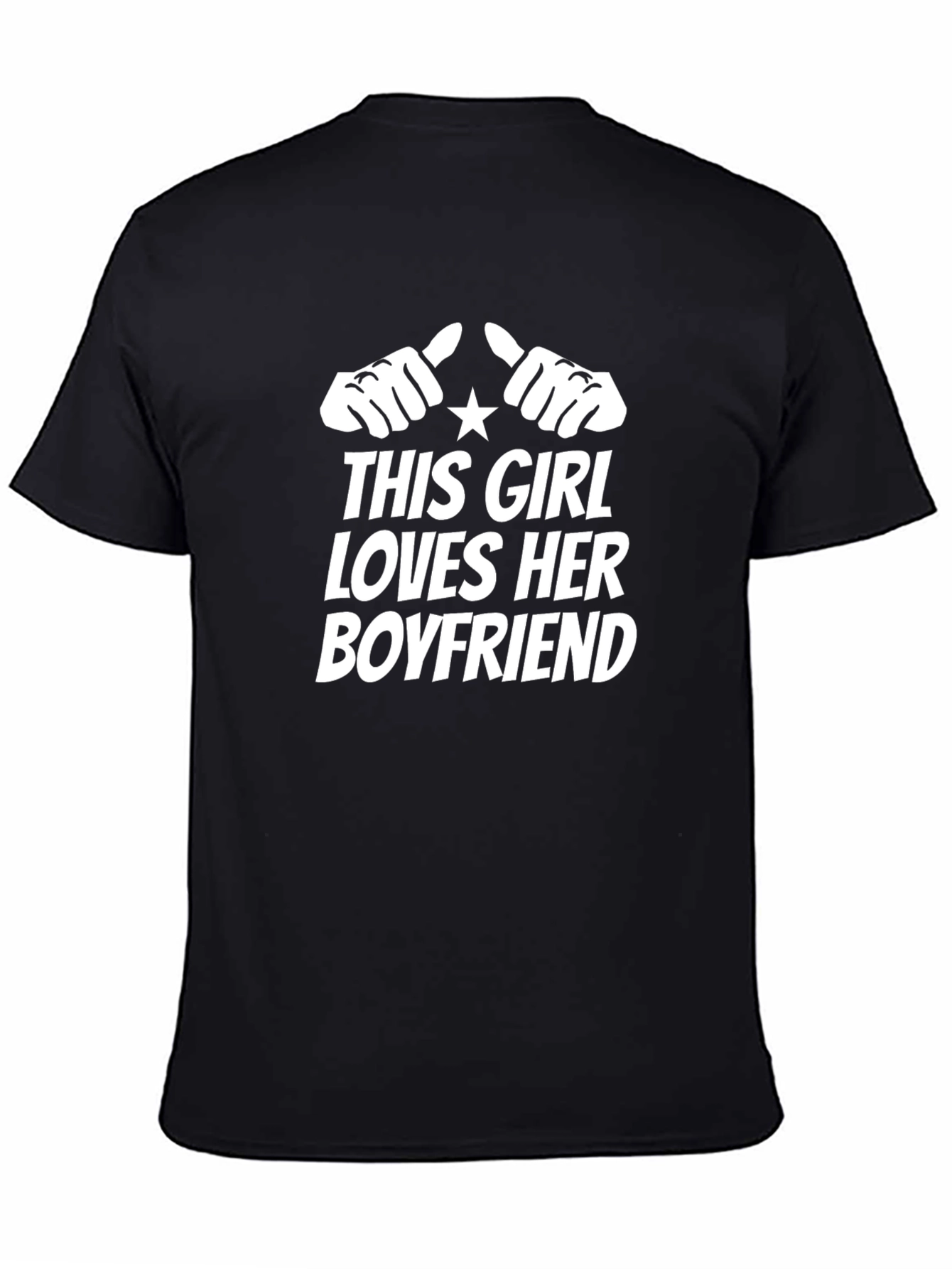 This Girl Loves Her Boyfriend Graphic Tee