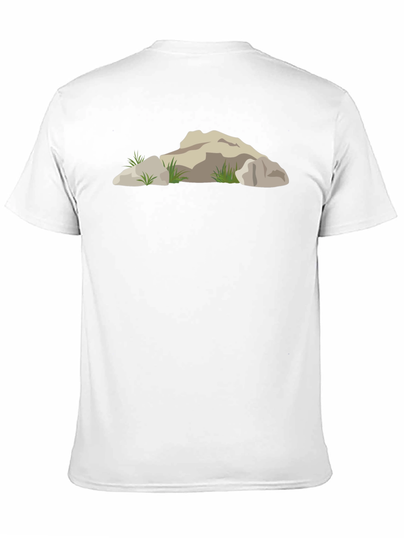 Nature Rock Graphic T-Shirt - Modern Design