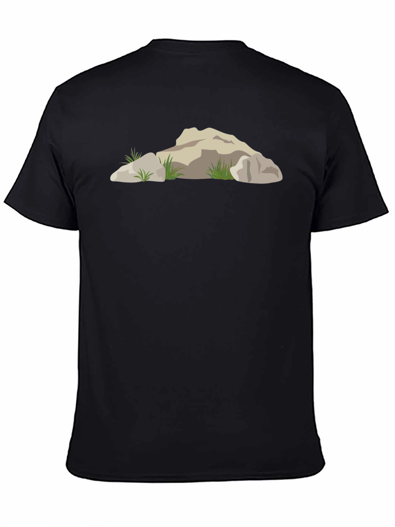 Nature Rock Graphic T-Shirt - Modern Design
