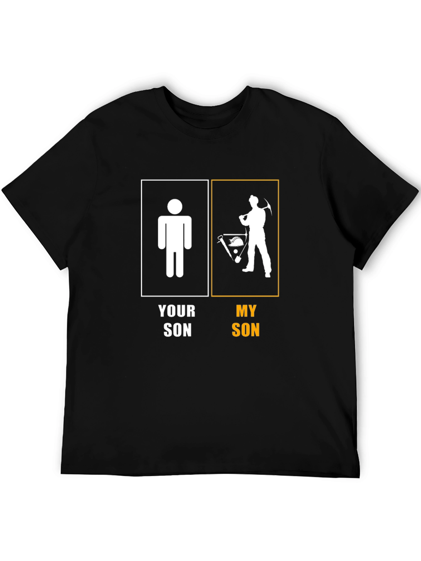 My Son Miner Graphic Tee - Novelty T-Shirt